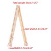 Allegra K Women's Stretchable Shoulder Bra Straps Adjustable Elastic Straps 2 Pairs - 3 of 4