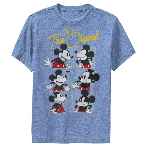 Boy's Disney Mickey The True Original Performance Tee - Royal Blue ...