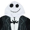 Seven Times Six Nightmare Before Christmas Hoodie Boys' Jack Skellington Zip Up Sweatshirt Black - 3 of 4