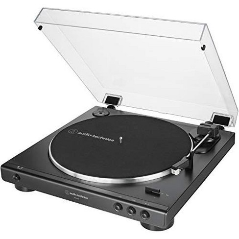 Audio-Technica AT-LP60X-BK Fully Automatic Belt-Drive Stereo Turntable,  Black