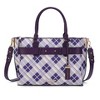MKF Collection Vivian Plaid Women’s Satchel Bag by Mia K - 2 of 4