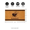 Evergreen University of Kansas, PVC Mat 1C - 3 of 4