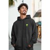 Dalix Alien Embroidery Sweatsuit Set Hoodie Jogger Soft Fleece Relaxed Fit Lounge Mens - 4 of 4
