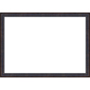 Amanti Art Dark Bronze Scoop Framed Dry Erase Magnetic Board - 1 of 4