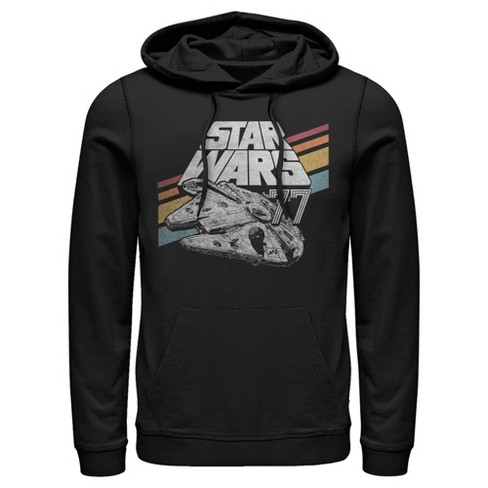 Men's Star Wars: A New Hope Retro 77 Millennium Falcon Stripes Pull ...