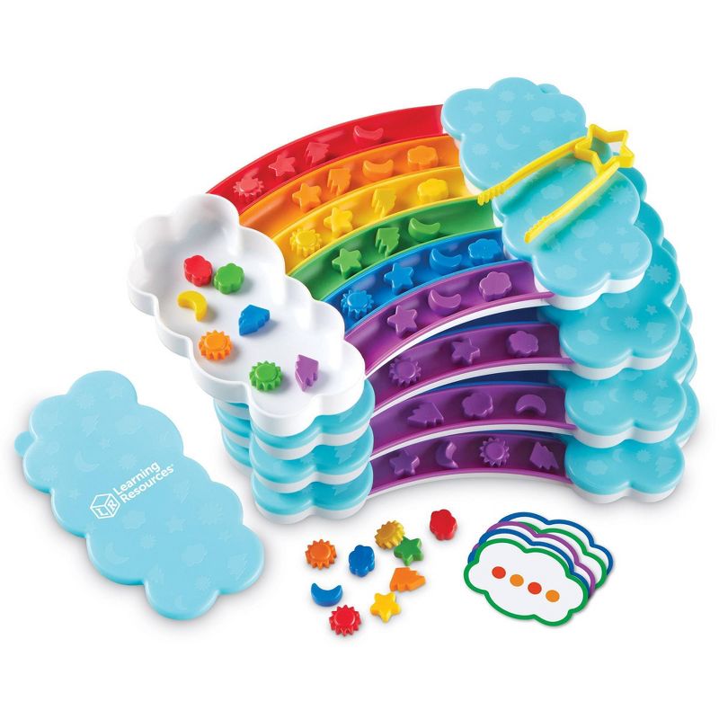 Learning Resources Rainbow Sorting Trays Classroom Edition, 3 of 9
