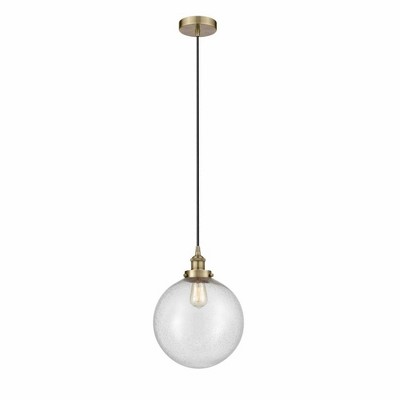 Beacon - 1 Light Mini Pendant In Industrial Style-15.5 Inches Tall and 12 Inches Wide