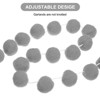 Unique Bargains Party Decorative Polyester Yarn Pom Pom Ball Garlands 4 Pcs - 3 of 4