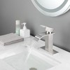 Single Handle Waterfall Spout Bathroom Vanity Sink Faucet - 2 of 4