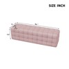 NicBex Modern 46.3" Velvet Bench Rectangular Footstool for Bedroom and Entryway - 2 of 4