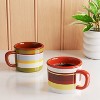 13.5 fl oz Set of 2 Stoneware Camper Mugs - Room Essentials™ - 2 of 4