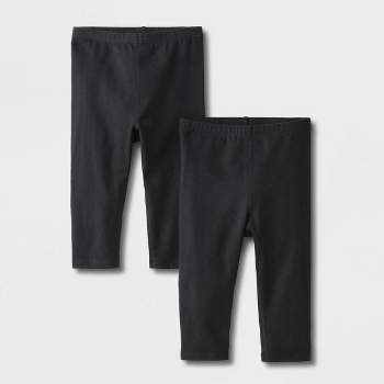Boys Girls Toddler Little Kids Uni 6 Pack Cotton Stretch Snug Fitting Long  Pant Leggings (6 Pack- Black/Khaki/White/Grey/Navy/Charcoal, 18 Months) 