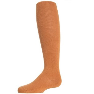 Memoi Girls' Soft Pima Cotton Opaque Tights - 1 of 2