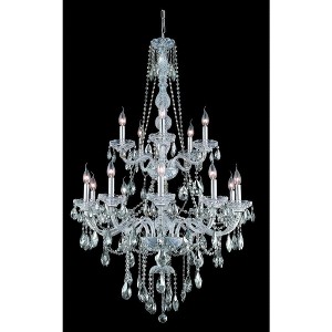 Elegant Lighting Verona 15 - Light Chandelier in  Chrome - 1 of 1