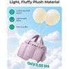 Toiletry Bag for Women with Dual-Padded Handles, Puffy Lightweight Makeup Bag - 4 of 4