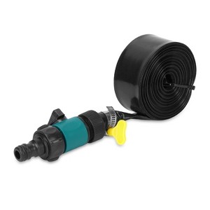 Lakeforest"Kids Trampoline Sprinkler Water Park - 39ft Outdoor Water Game for Summer Fun & Backyard Play"Black - 1 of 4
