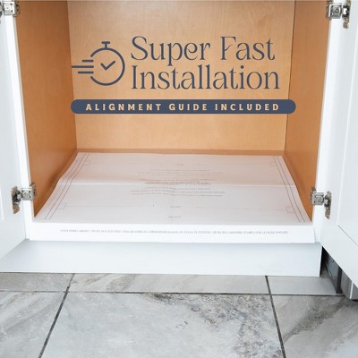 Chrome Steel Pull Out Cabinet Organizer 24" x 21"