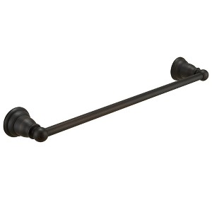 BWE Traditional 18 in. Wall Mounted Bathroom Accessories Towel Bar Space Saving and Easy to Install - 1 of 4