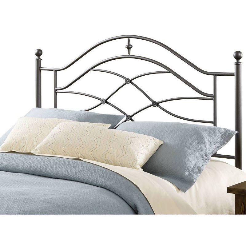 King Cole Bed with Rails Black - Hillsdale Furniture, 4 of 9
