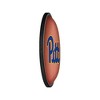 College Football Pigskin Design Oval Slimline Lighted Wall Sign - 3 of 4