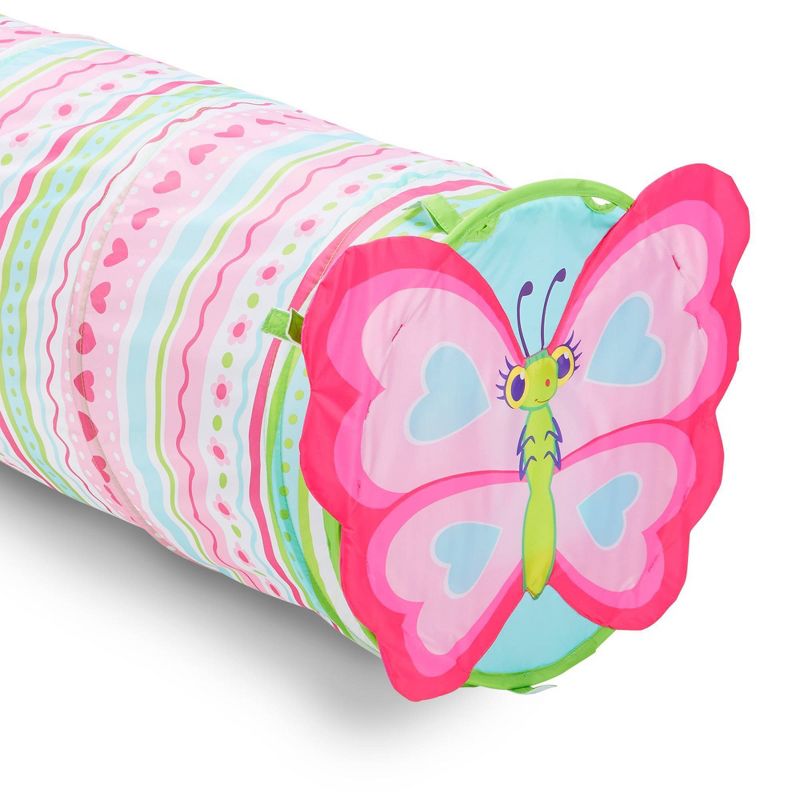 Melissa &#38; Doug Sunny Patch Cutie Pie Butterfly Crawl-Through Tunnel (almost 5 feet long), 5 of 13