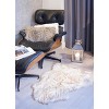 Luxe Gordon Faux Sheepskin Single Rug | 2'x3' - 3 of 4