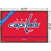Trends International NHL Washington Capitals - Logo 21 Framed Wall Poster Prints - 3 of 4