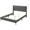 Passion Furniture Bergen Full Tufted Panel Bed - 4 of 4