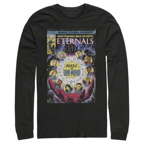 men's long sleeve marvel shirts