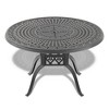 PAGED Aluminum Outdoor Dining Table Elegant Patio Table with Removable Ice Bucket for Patio, Deck, Poolside - 4 of 4