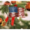 Gloria Duchin American Flag Tree Ornament - 2 of 2