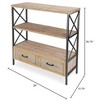 Cheung's Onorato 3 Tier & Two Drawer Shelf - 2 of 4
