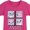 Girls' - Disney - Lilo & Stitch Fitted Short Sleeve Graphic T-Shirt - 2 of 4