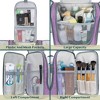 PAVILIA Toiletry Bag Travel Women Men, Hanging Water Resistant Makeup Accessories Cosmetic Organizer Large Essential Kit - 4 of 4