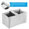 Unique Bargains Bathroom Office Car PU Leather Rectangular Dispenser Tissue Box Cover 9.4" x 5" x 4.7" - 4 of 4