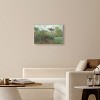 Art Remedy Monet - Garden with Dahlias Impresionism Landscape Wall Art Framed - 2 of 4