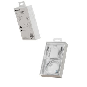 Emerald 2 Port Wall Adapter and 6FT Type C Cable - 1 of 4