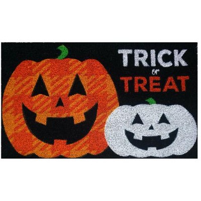 Briarwood Lane Trick Or Treat Pumpkin Halloween Natural Fiber Coir ...
