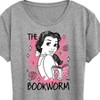 Women's - Disney - Belle The Bookworm Short Sleeve Graphic T-Shirt - 2 of 4