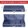 Hold N' Storage - Wrapping Paper Storage Container. Fits up to 27 Rolls 1.37" Diam. - 3 of 4