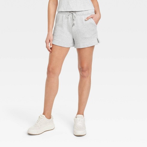 Women's Mid-rise Pull-on Fleece Shorts - Wild Fable™ : Target