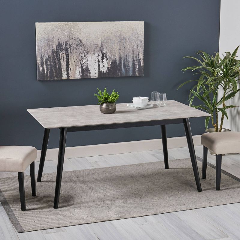 Georgetowne Modern Rectangle Dining Table - Christopher Knight Home, 3 of 7