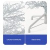 6ft Prelit Birch Tree Artificial Christmas Tree with 300 Warm-White & Multi-Color Switchable Fairy Lights 550 PE Tips - 4 of 4