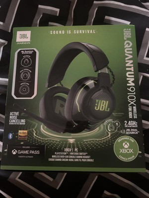 Jbl Quantum 910p Wireless Gaming Headset With Active Noise Cancellation,  Head Tracking, & Bluetooth For Playstation, Nintendo Switch, Windows & Mac  : Target