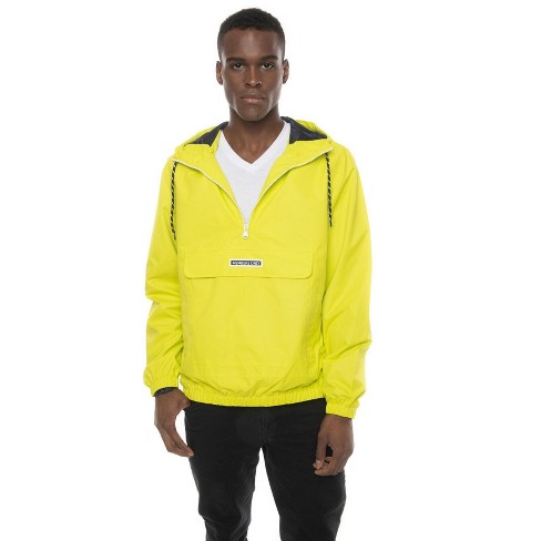 Mens half discount zip pullover windbreaker