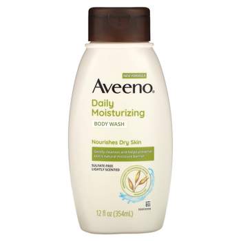 Aveeno Daily Moisturizing Body Wash, Lightly Scented, 12 fl oz (354 ml)