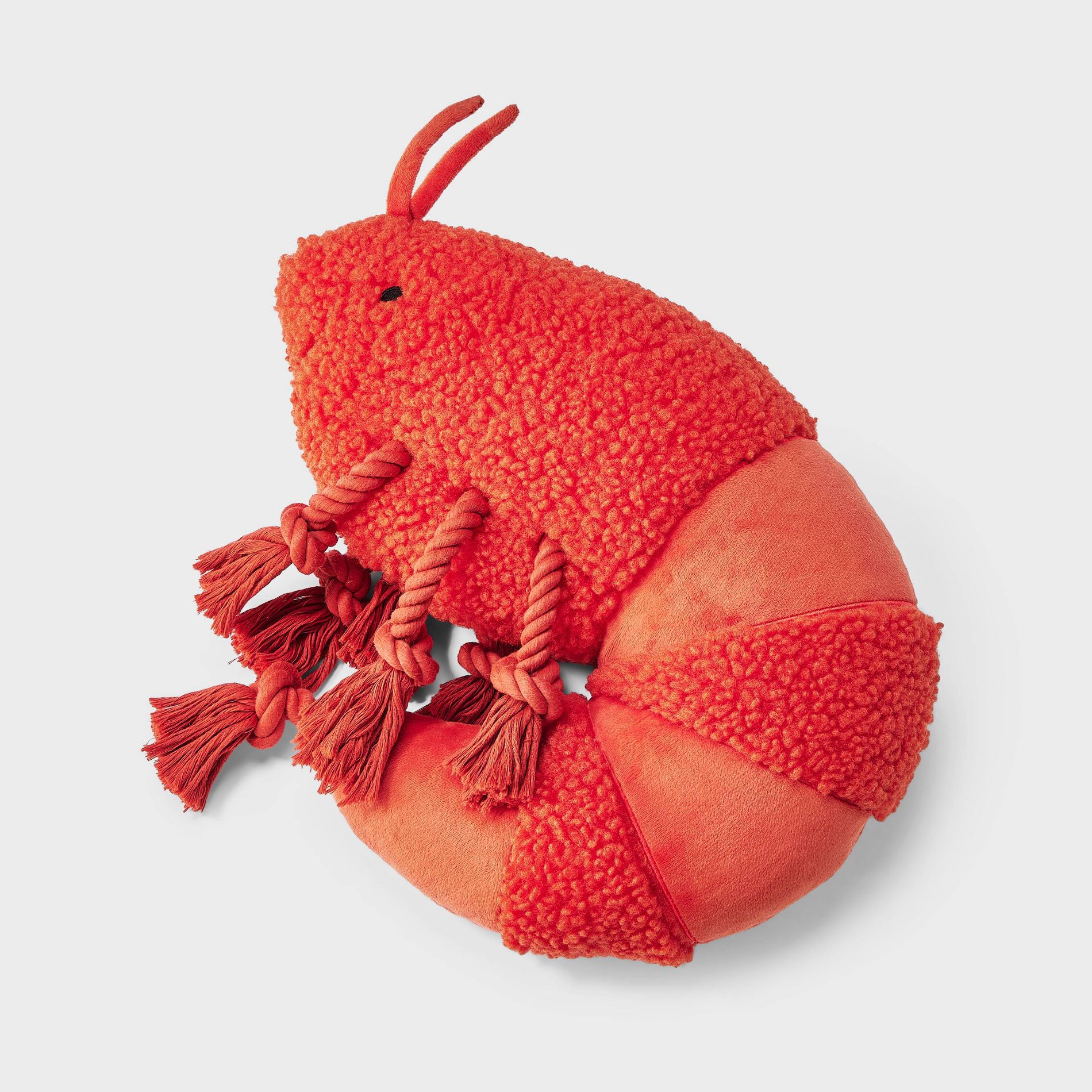 15.6" Jumbo Shrimp Plush/Rope Dog Toy -Boots & Barkley™