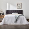 Queen Emmie Adjustable Upholstered Headboard With Diamond Tufting ...