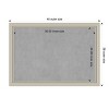 Amanti Art Romano Silver Narrow Framed Magnetic Board 40 x 28 in. - 4 of 4