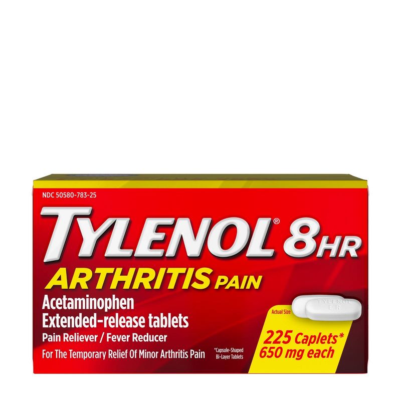 Tylenol 8 Hour Arthritis Pain Reliever Extended-Release Caplets - Acetaminophen, 3 of 16